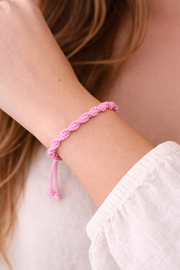 Spiral Macrame Bracelet - 1