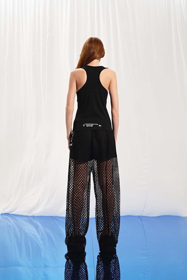 Siyah Fitilli Atlet 17346 - 4