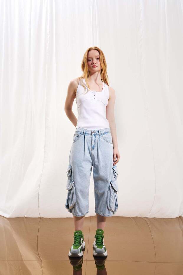 White Corded Fabric Athlete 17346