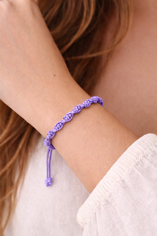 Spiral Makrome Bileklik - 1