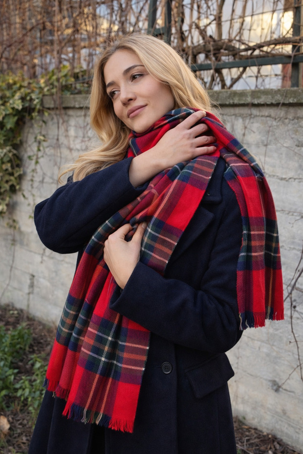 طقم قبعة وشال الرسام (قطعتان) - 2