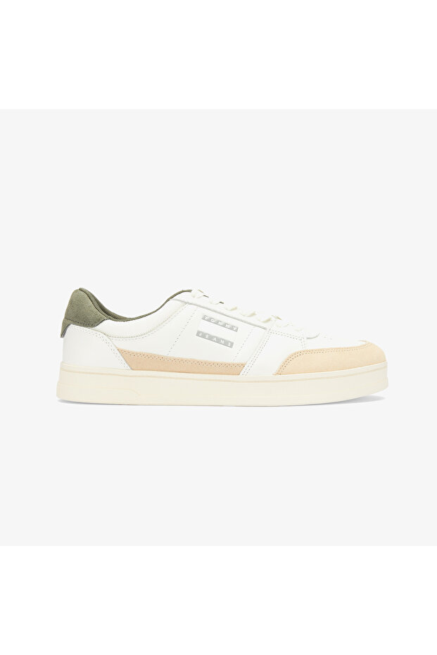 Tommy Jeans the Greenwich Mix Men's White Sneakers