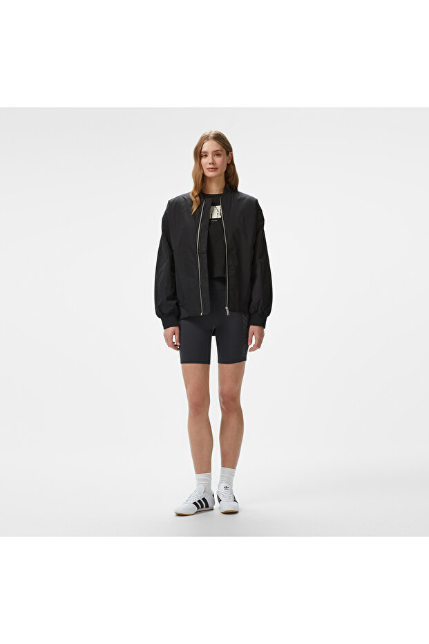 Kadın Siyah Şort - 1