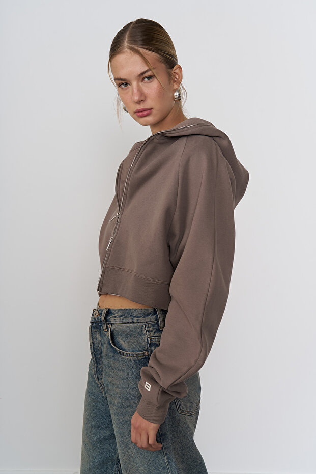 Crop Hoodie - 2