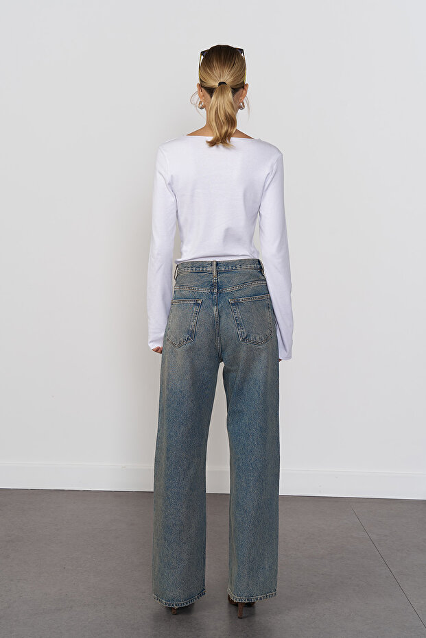 Straıght Loose Jean - 4