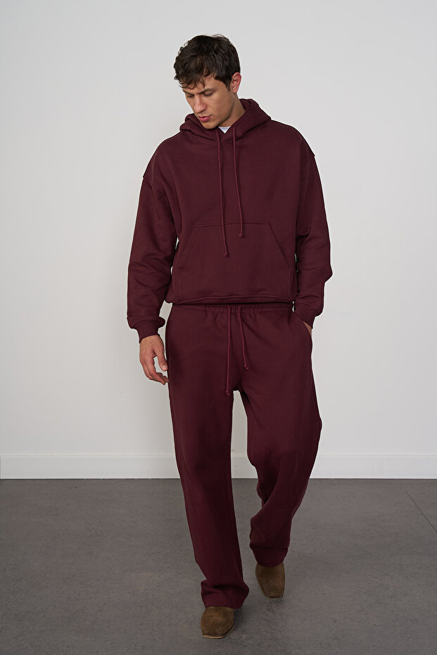 %100 Cotton Regular Fit Jogging Pantolon - 2