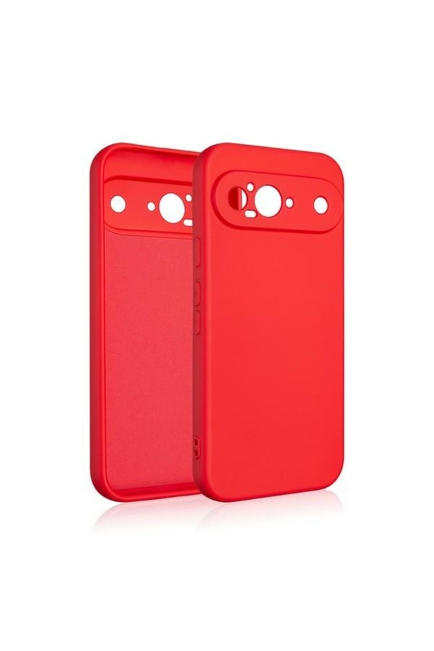 Google Pixel 9 Silicone Case - Red by - 2