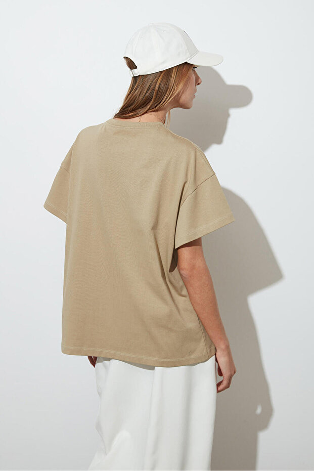 Oversize Kompakt Tshirt - 5