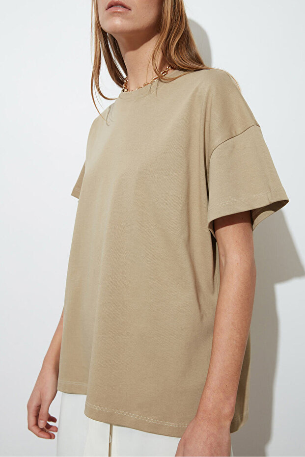 Oversize Kompakt Tshirt - 4