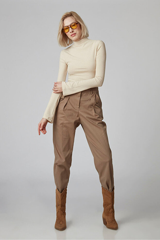 Cep Detaylı Pantolon - 1