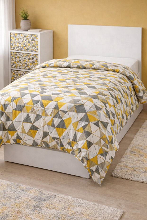 Patterned Single Duvet Cover / Quilt Cover 160 X 240 cm