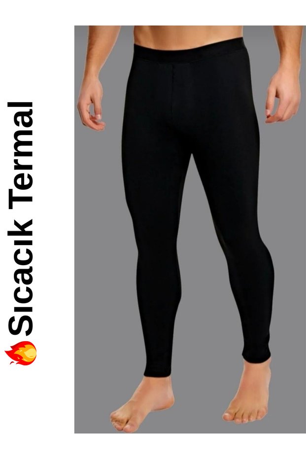 Men's Winter Thermal Underwear Leggings – Warm Retention, Stretchy & Breathable