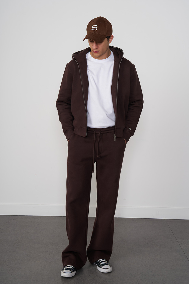 Palazzo Jogging Pantolon - 1