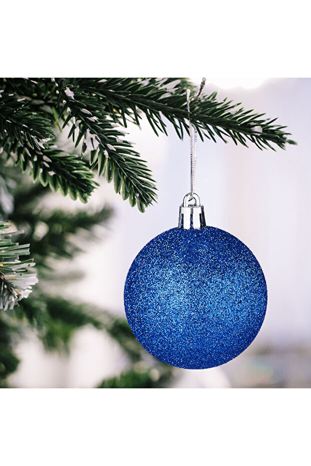 Коледна украса - Синьо - 6