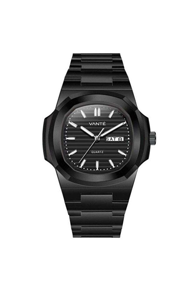 VANTE Series All-Black Minimalist Quartz Watch