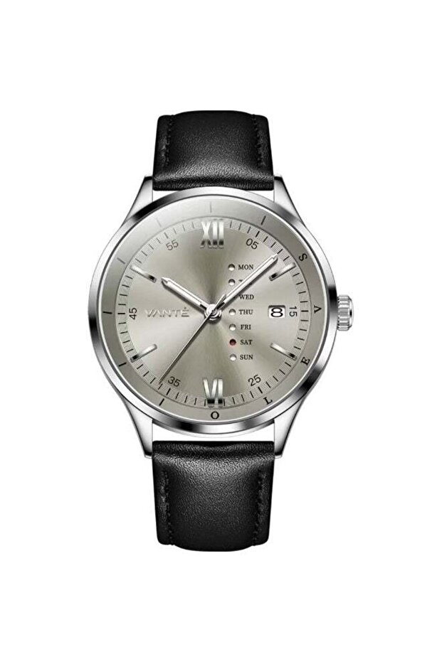 VANTE Series Men's Classic Silver Dial Quartz Watch
