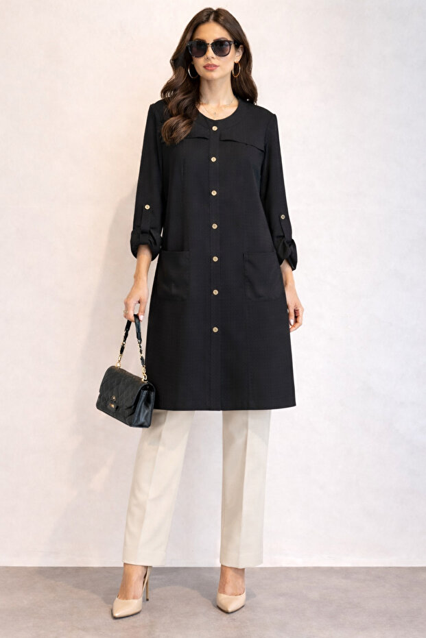 Torba Çep Detaylı Kap - 1