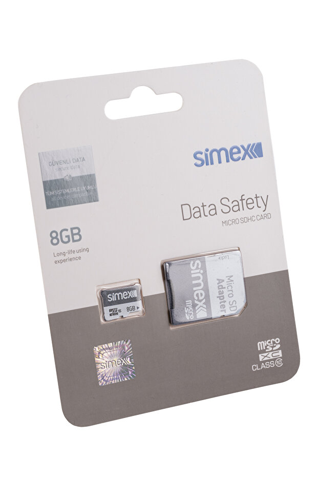 8 Gb Memory Card with Sd Card Adapter 100 Mb/S Sh-101