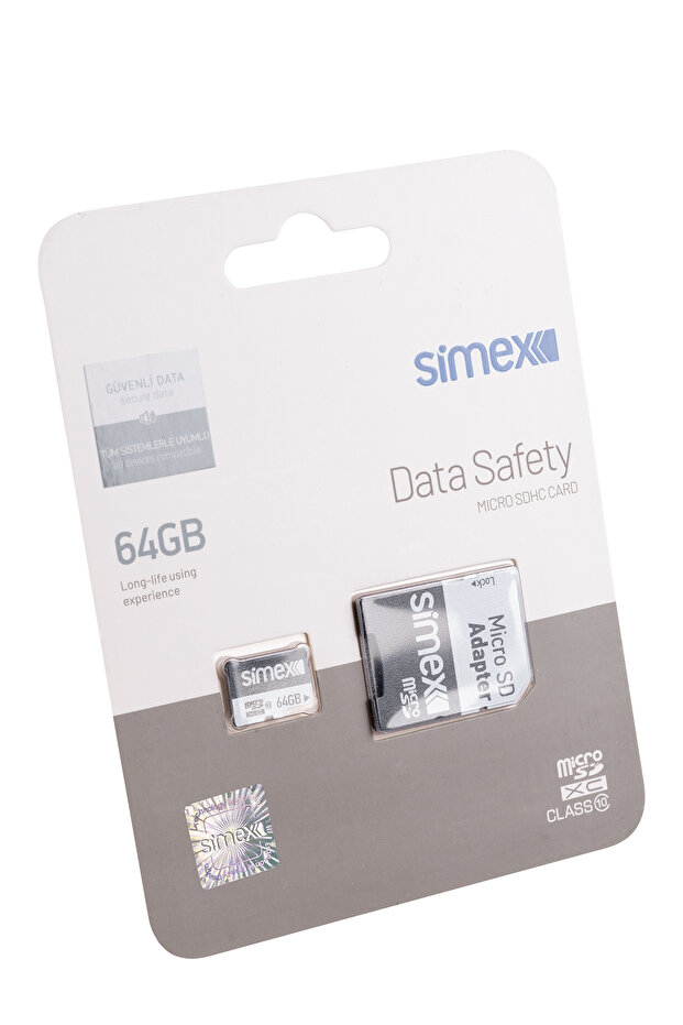 64 Gb Memory Card with Sd Card Adapter 100 Mb/S Sh-101