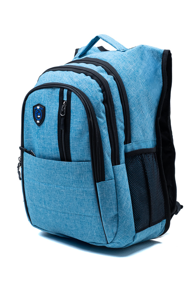 Multi-Compartment Ergonomic Backpack Water Repellent Unisex School, Casual and Travel Bag Blue