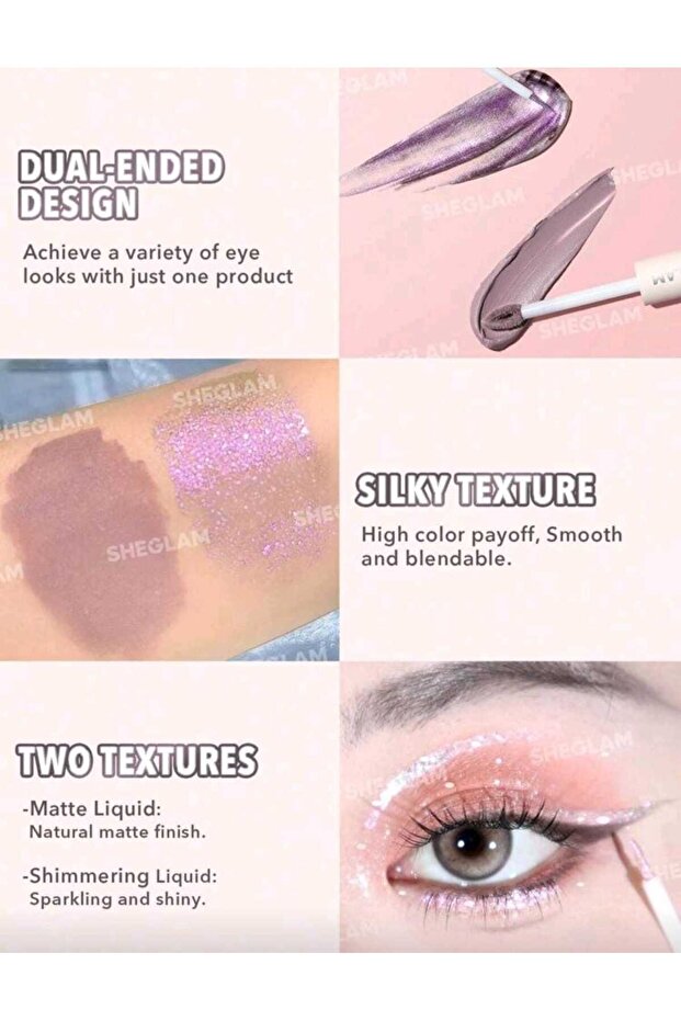 silk & sparkle double ended liquid eyeshadow - 2