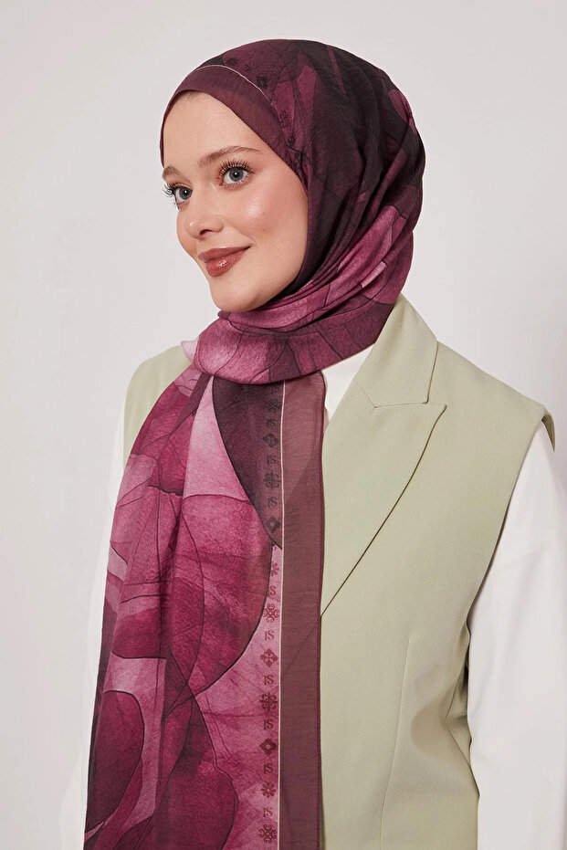 Summer Shawl - Fuchsia Dream
