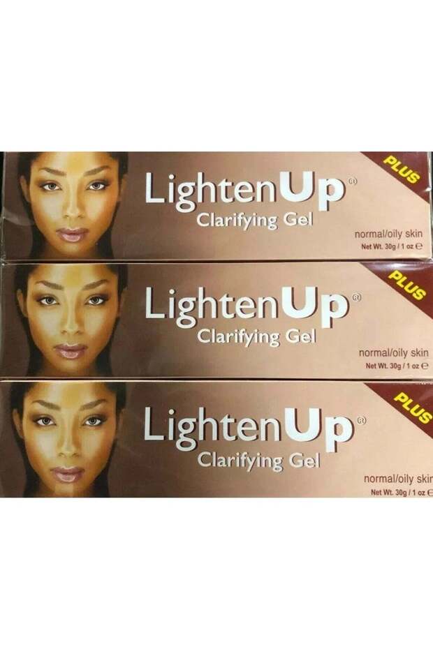 Lighten Up PLUS Beauty Skin Clarifying Gel Tubes 30g (Pack of 3)