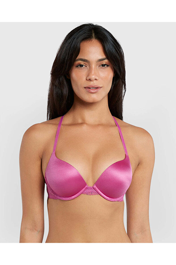 Obvious Double Pushup Plunge Bra