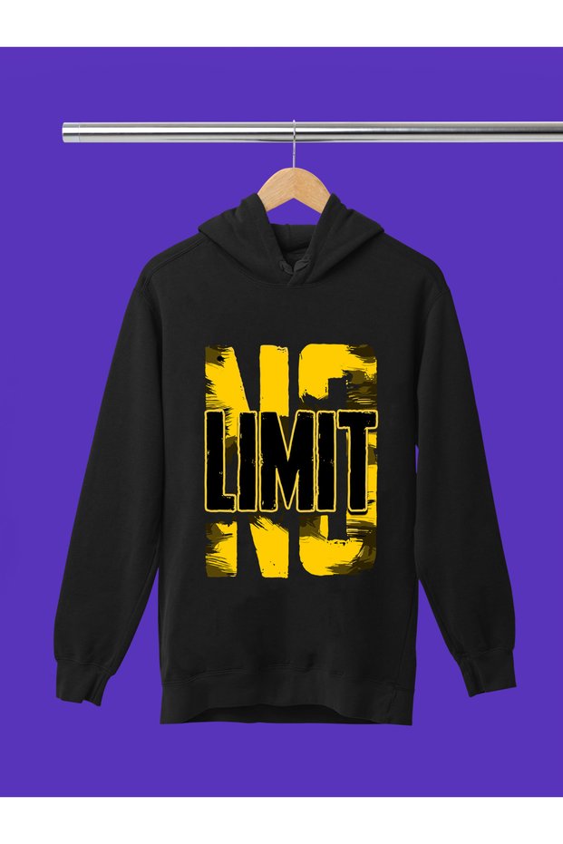 Motivation and Discipline Themed 3-Ply Quality Soft Texture Hooded Children's Sports Sweatshirt