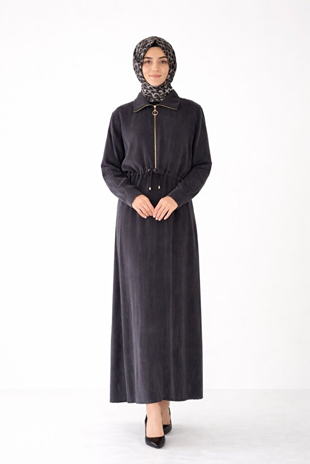 Ceketli Elbise ( İpek kupra) - 1