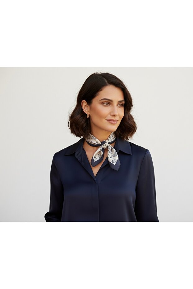 Lara Shawls Zeytin Dalı Fular - 1