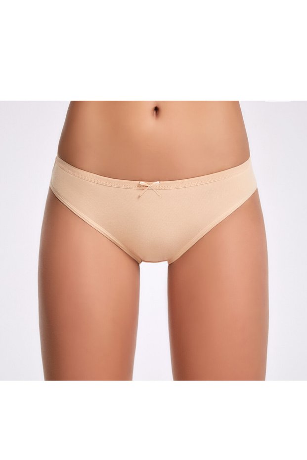 Women'S, 100% Cotton, Bowknot, Pack of 6 Skin Panties