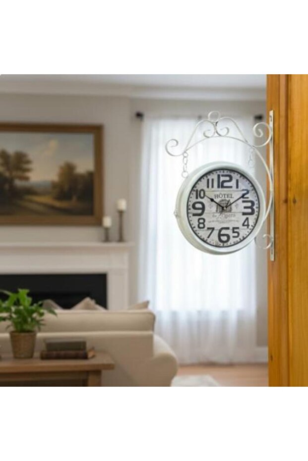 Corner Wall Clock - 1
