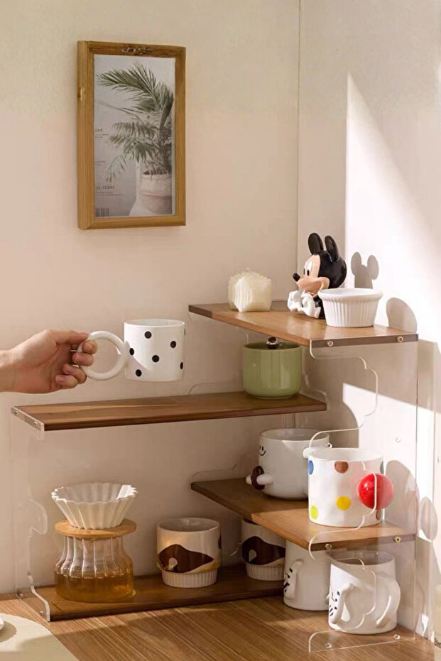 Cup holder, double-layer cup storage rack - 2
