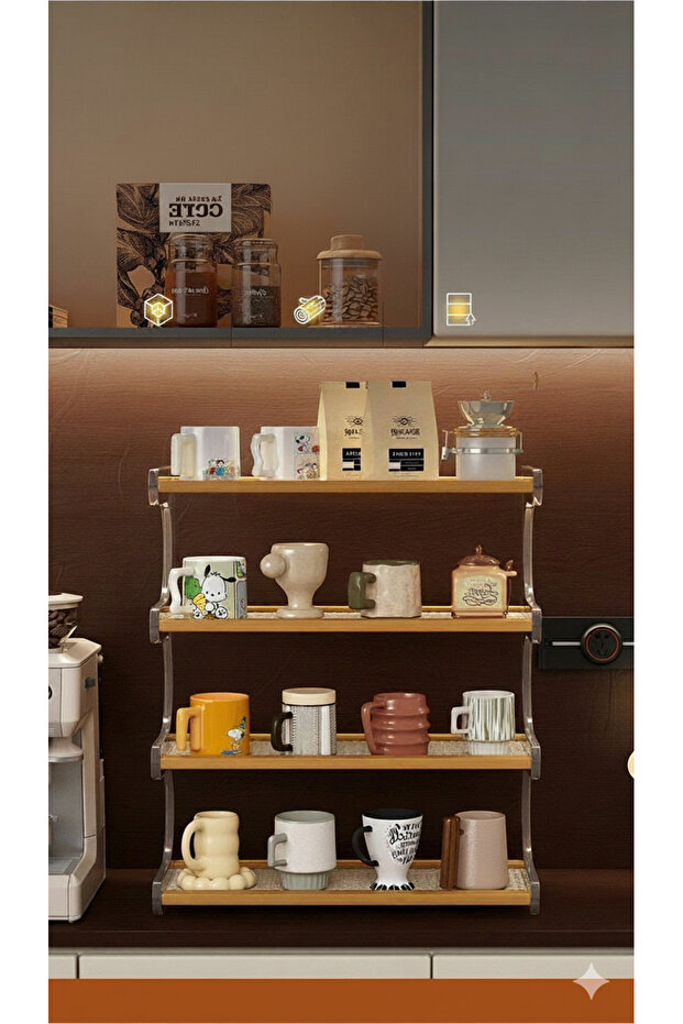 Cup holder, versatile storage rack for cups - 8