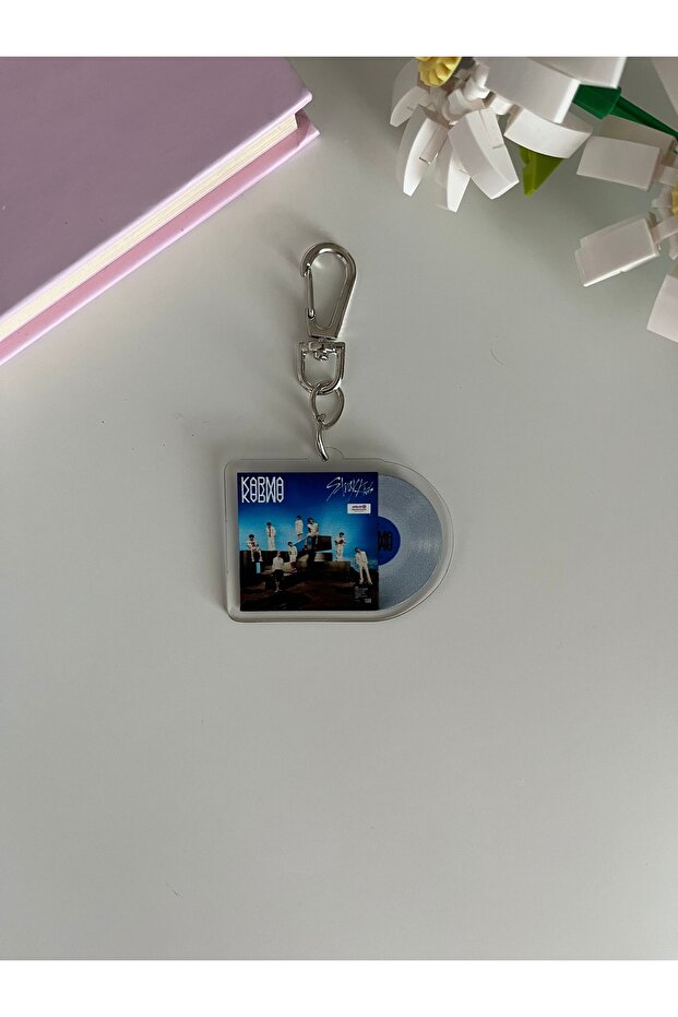 Stray Kids Kpop Group Karma Kpop Album Keychain / Bag Charm