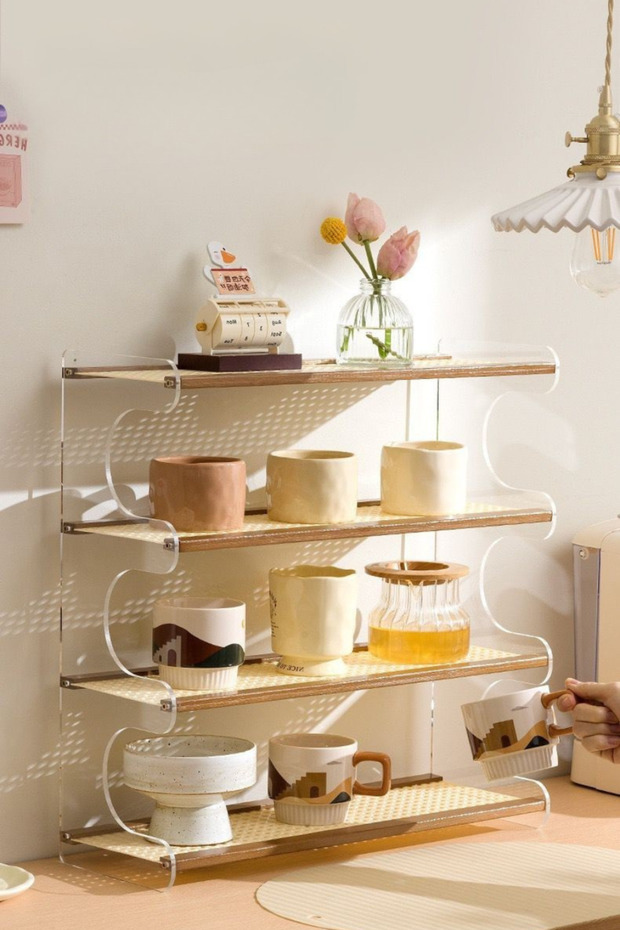 Cup holder, versatile storage rack for cups - 4