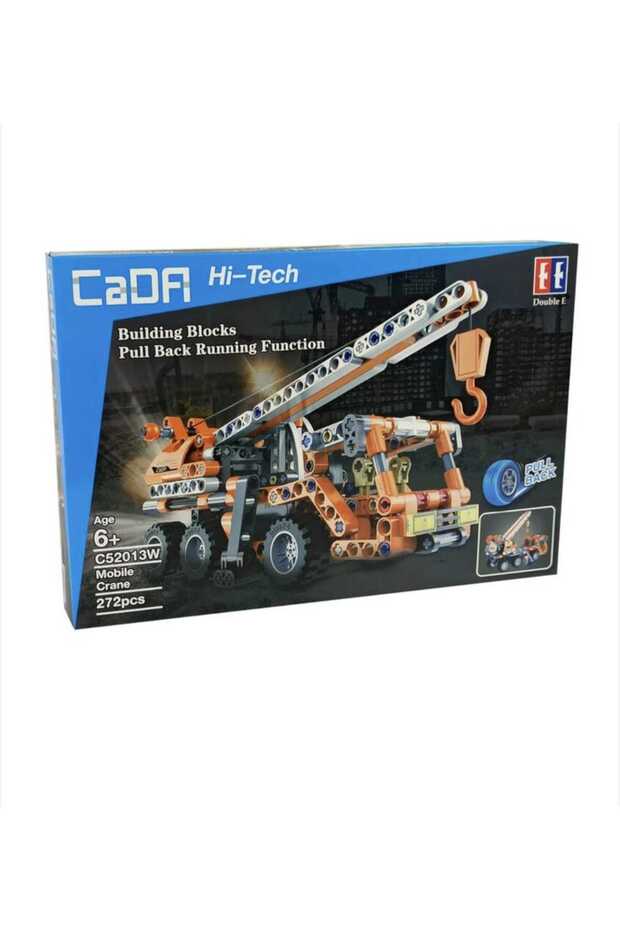 Set Constructie de Tip Lego ( Macara) cu Functie Pull-Back (272 pcs)