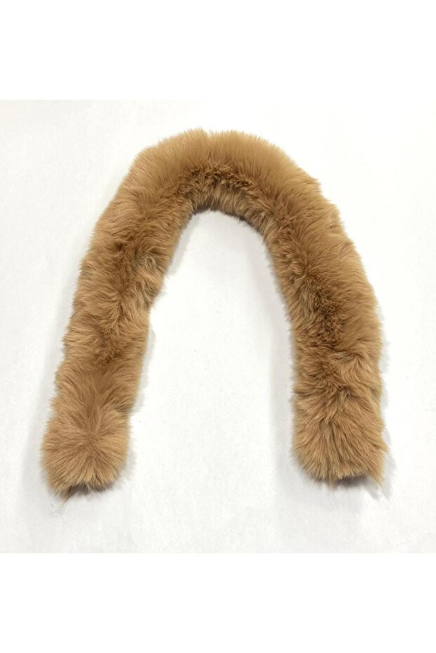 Yumoş Plush Hood Fur / Dark Brown / 70 cm