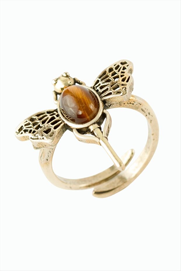 Yusufçuk Natural Stone Authentic Ring