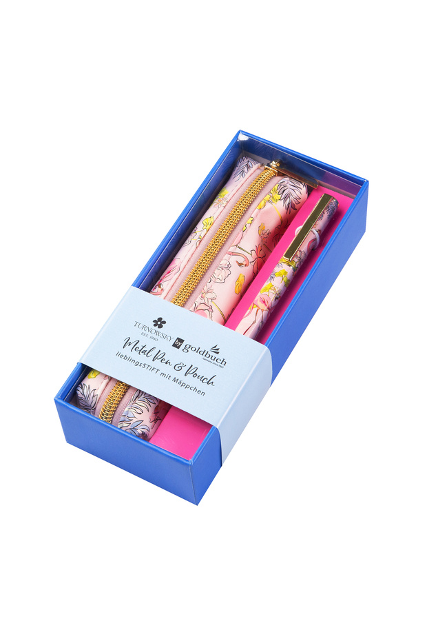 Insignia Pen Set | Pen & Pen Holder | Elegant Stationery Gift Set