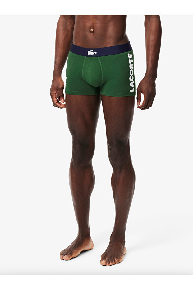 3-Pack Stretch Cotton Trunks - 2