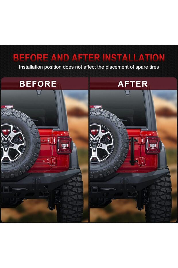 Tailgate Hinge Mount Flagpole Holder - 3