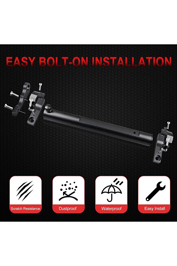 Tailgate Hinge Mount Flagpole Holder - 6