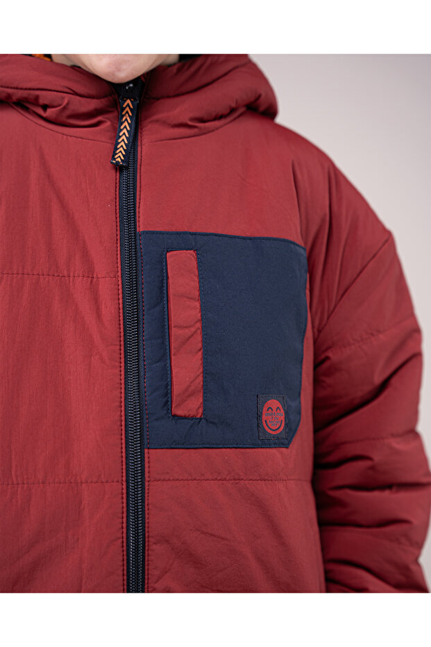 Çift Taraflı Çocuk Montu/Parka - 2