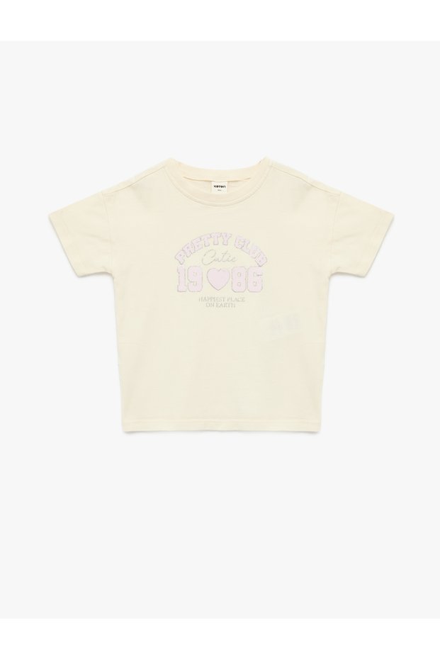 Cotton Printed Short-Sleeve Crew-Neck T-Shirt