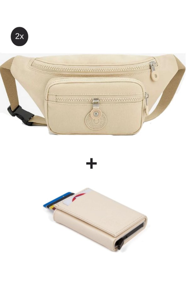 Yuppy Club Crinkle Crossbody Bag for Waist, Shoulder, and Sports, and Mechanized Card Holder Wallet