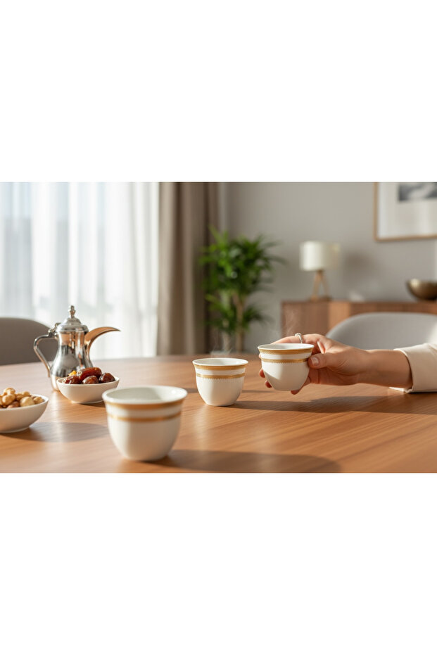 طقم فناجيل قهوة برسلان كبير - 1