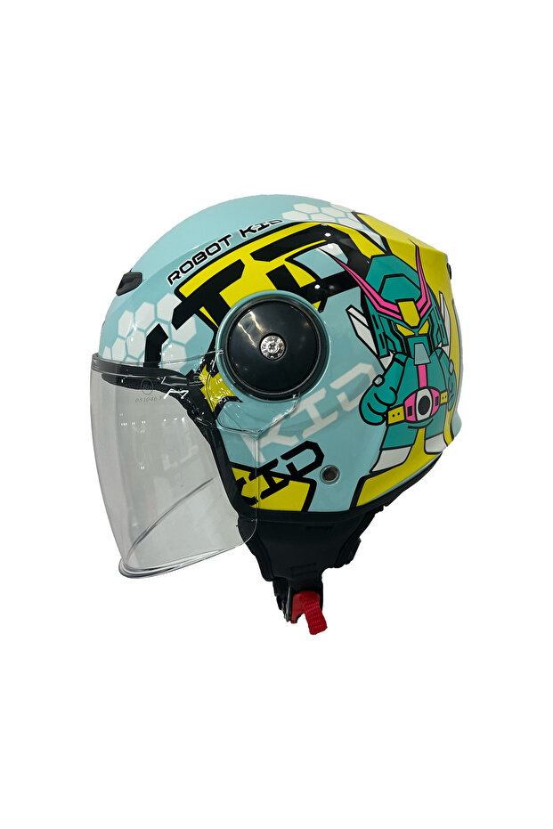 814 ROBOT KID Light Blue - 1