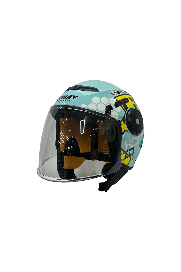 814 ROBOT KID Light Blue - 3